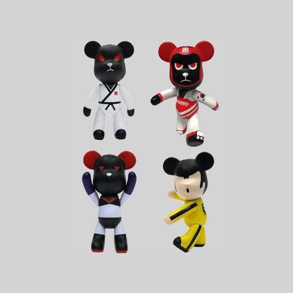 MOOTO Bears Key Ring - Best Martial Arts / MOOTO USA