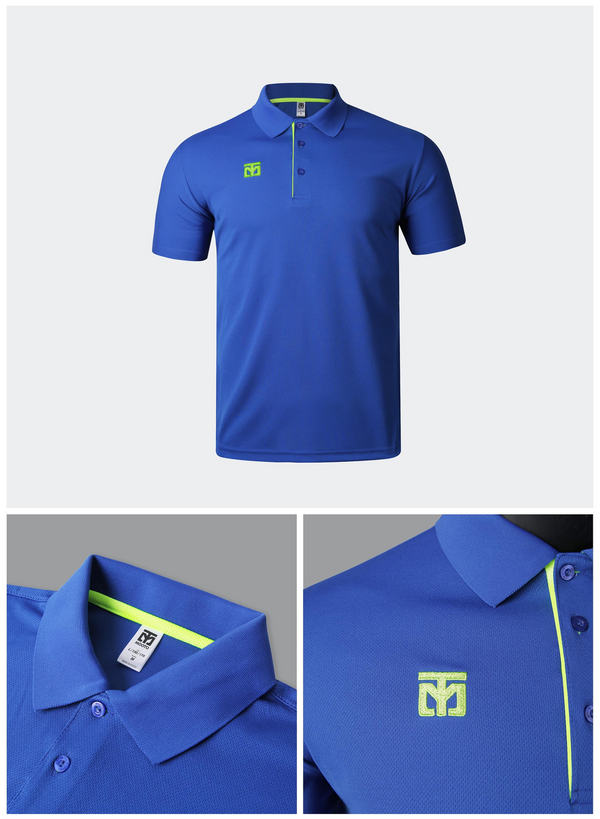 MOOTO Dri-Fit Polo Shirt (Cobalt) - Best Martial Arts / MOOTO USA