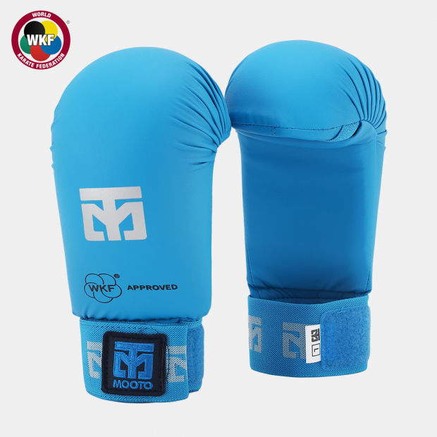 MOOTO KARATE HAND MITT BLUE