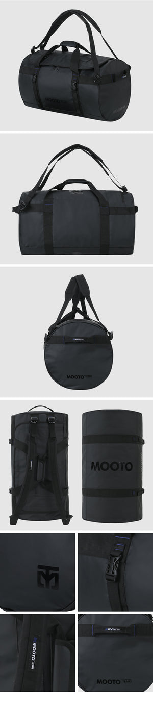 MOOTO TEAM DUFFLE BAG (BLACK GLOSS)