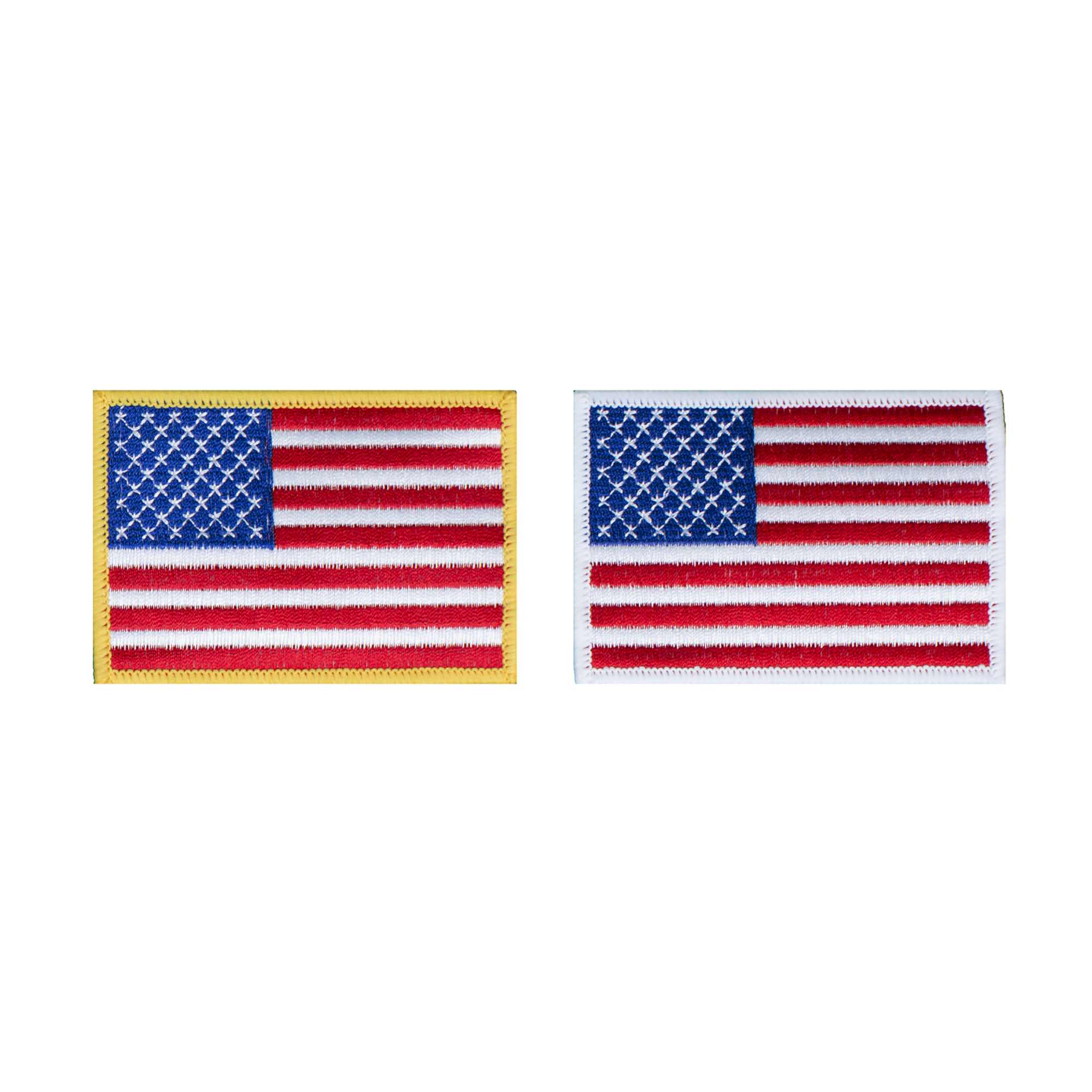 Amerikaanse vlag geborduurde patch haak en lus Amerikaanse vlag geborduurde patch haak en lus