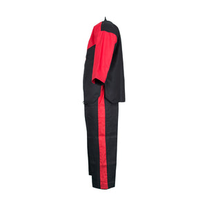 BMA Dri-Fit Fabric Black/Red V-Neck Uniform