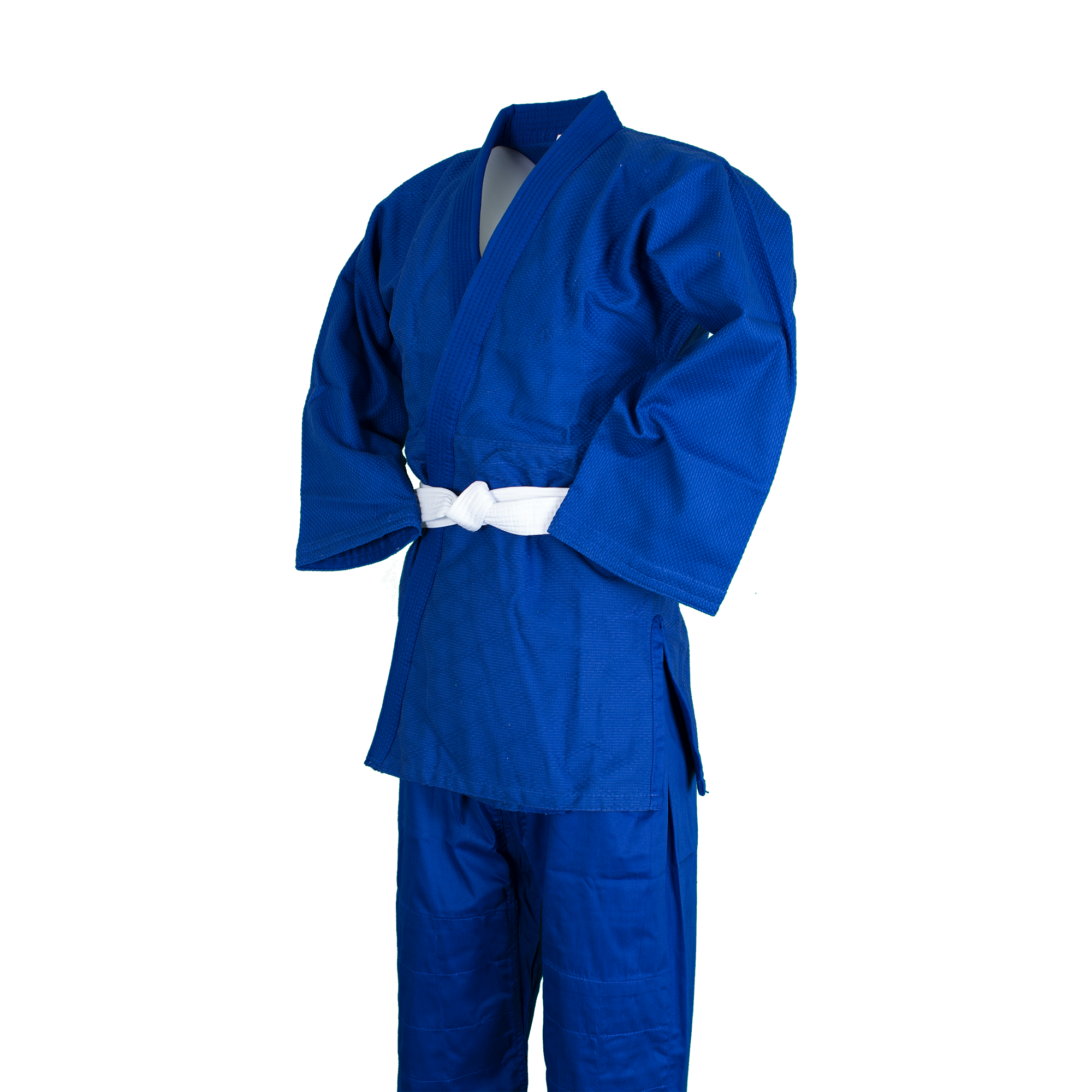blue judo dress 14 oz Hayashi Single Weave Judo Martial Arts Uniform