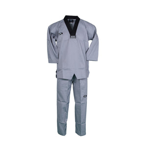 BMA Ribbed Fabric Black-V Grey Uniform