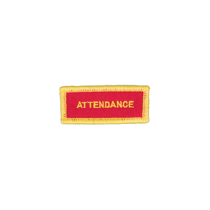 Attendance Small Patch