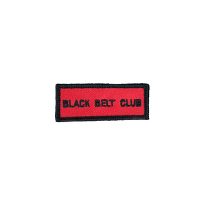 Black Belt Club Small Patch