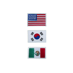 Country Flag Patch Small
