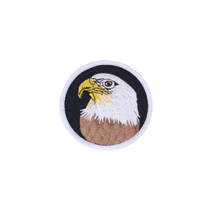 American Eagle Head Round Patch