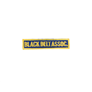 Black Belt Association Patch