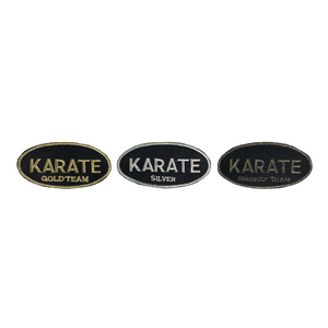 Karate Team Patch (Oval)