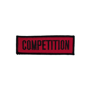 Competition Patch Red