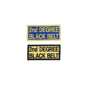 2nd Degree Black Belt Patch