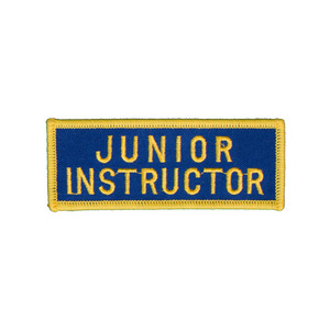 Junior Instructor Patch (Royal Blue)