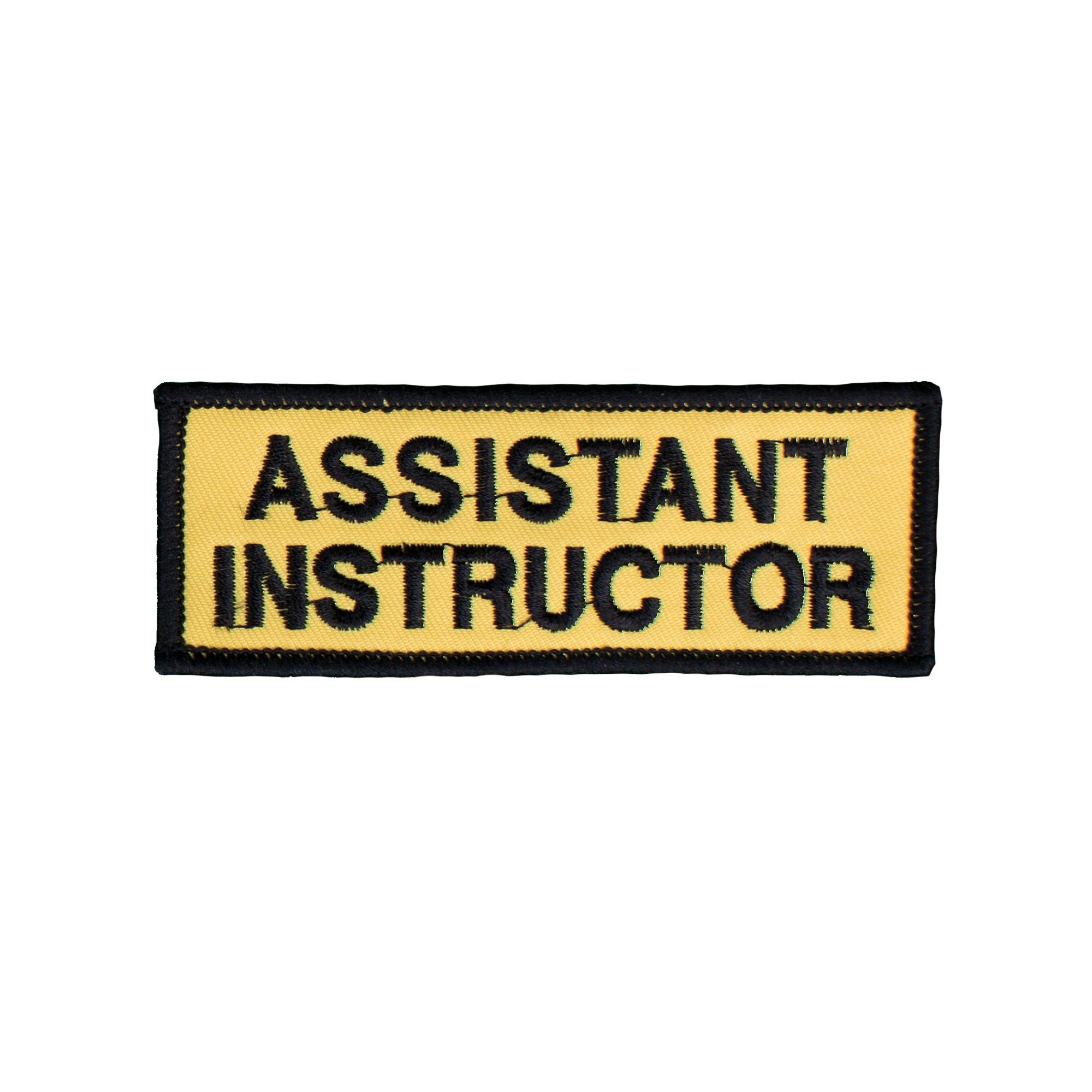 Assistant Instructor Patch (Yellow) - Best Martial Arts / MOOTO USA