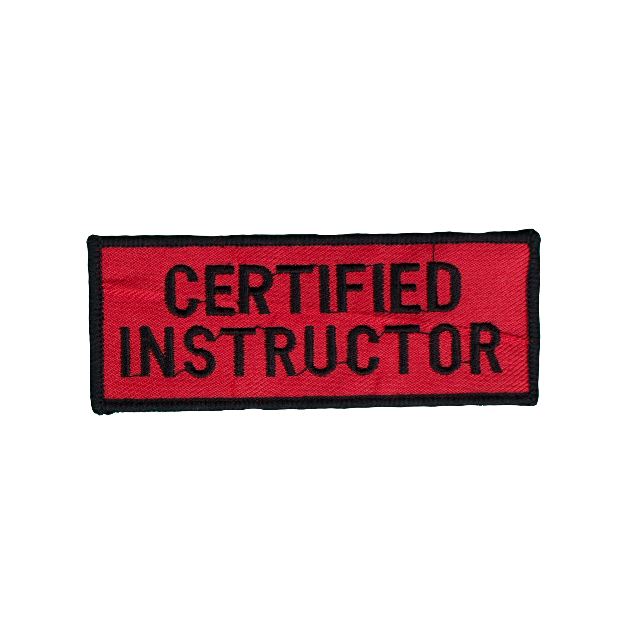 Certified Instructor Patch (Red) - Best Martial Arts / MOOTO USA