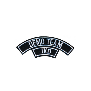 Demo Team Patch Half Moon Shape