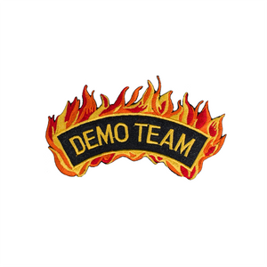 Demo Team With Fire Patch (Half Moon Shape)