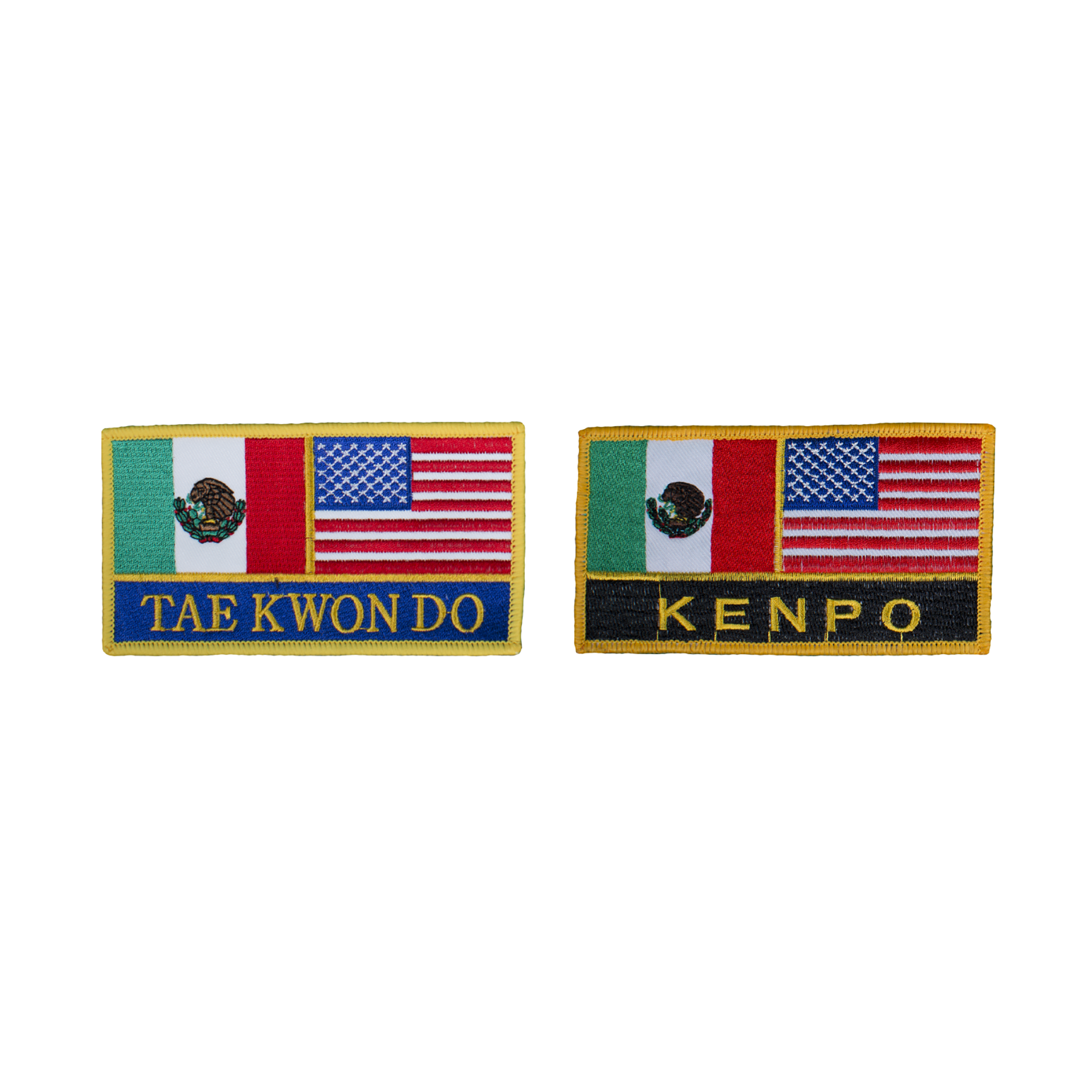 USA & Mexico Flag Patch - Best Martial Arts / MOOTO USA