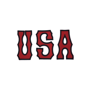 USA Letter Patch (Red)