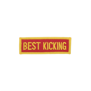 Best Kicking Patch Red
