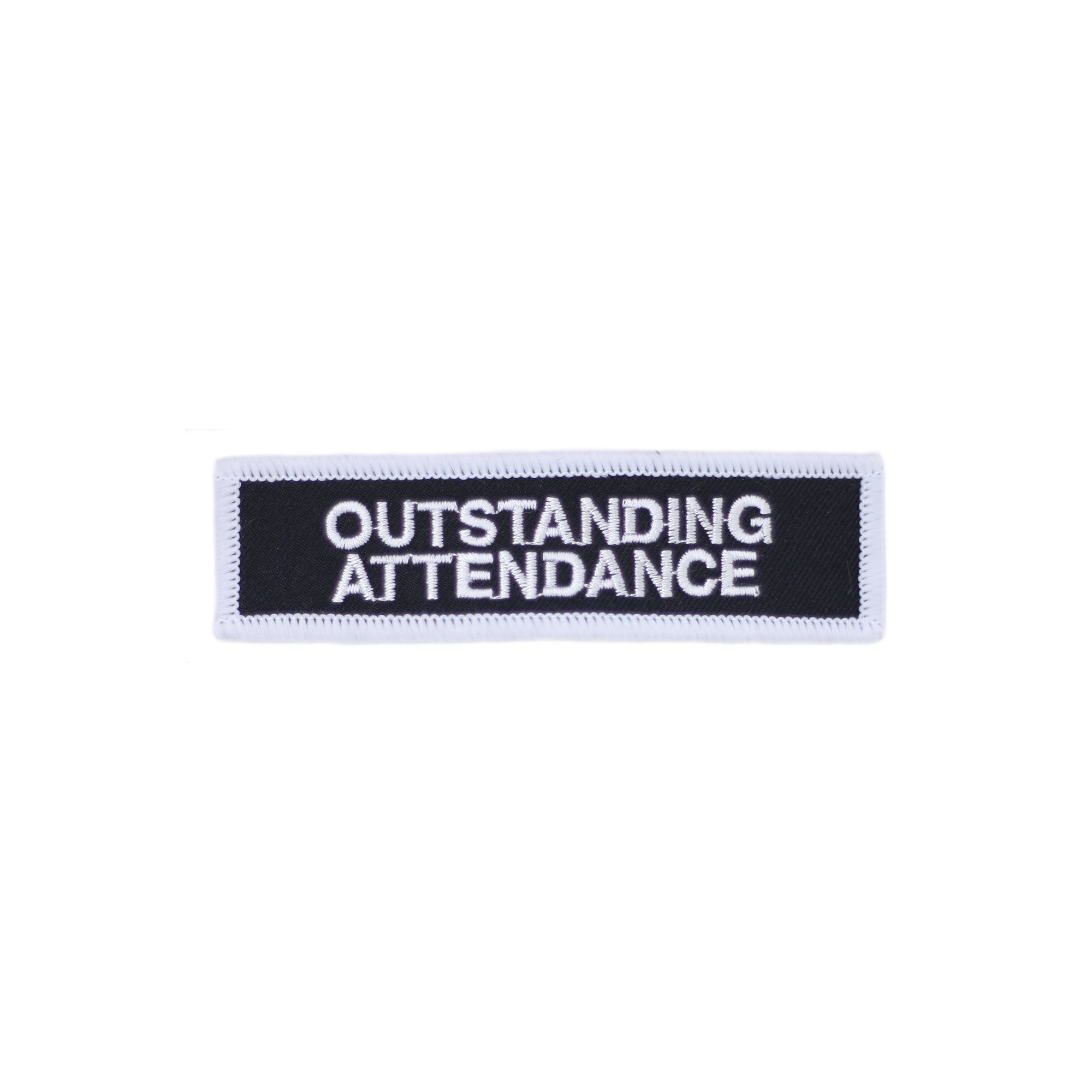 Outstanding Patch Outstanding Attendance Black Patch - Best Martial Arts / MOOTO USA