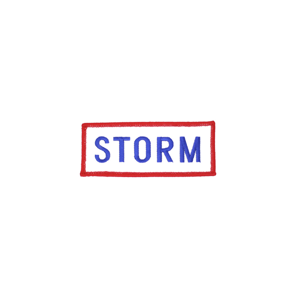 Storm Patch White - Best Martial Arts / MOOTO USA