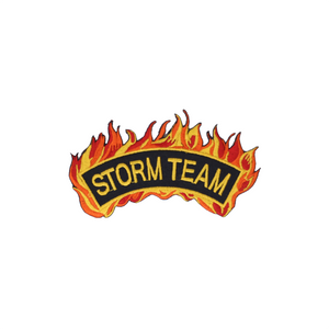 Storm Team Patch With Flames