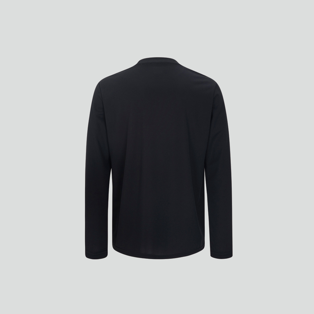 Black dri fit top long sleeve shirt
