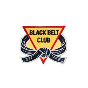 Black Belt Club With Triangle Patch