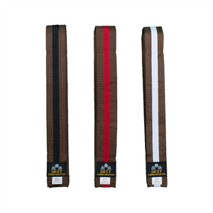 BMA Brown Belt With Stripe