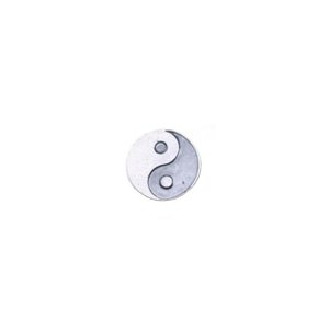 Yin Yang Pin (Silver)
