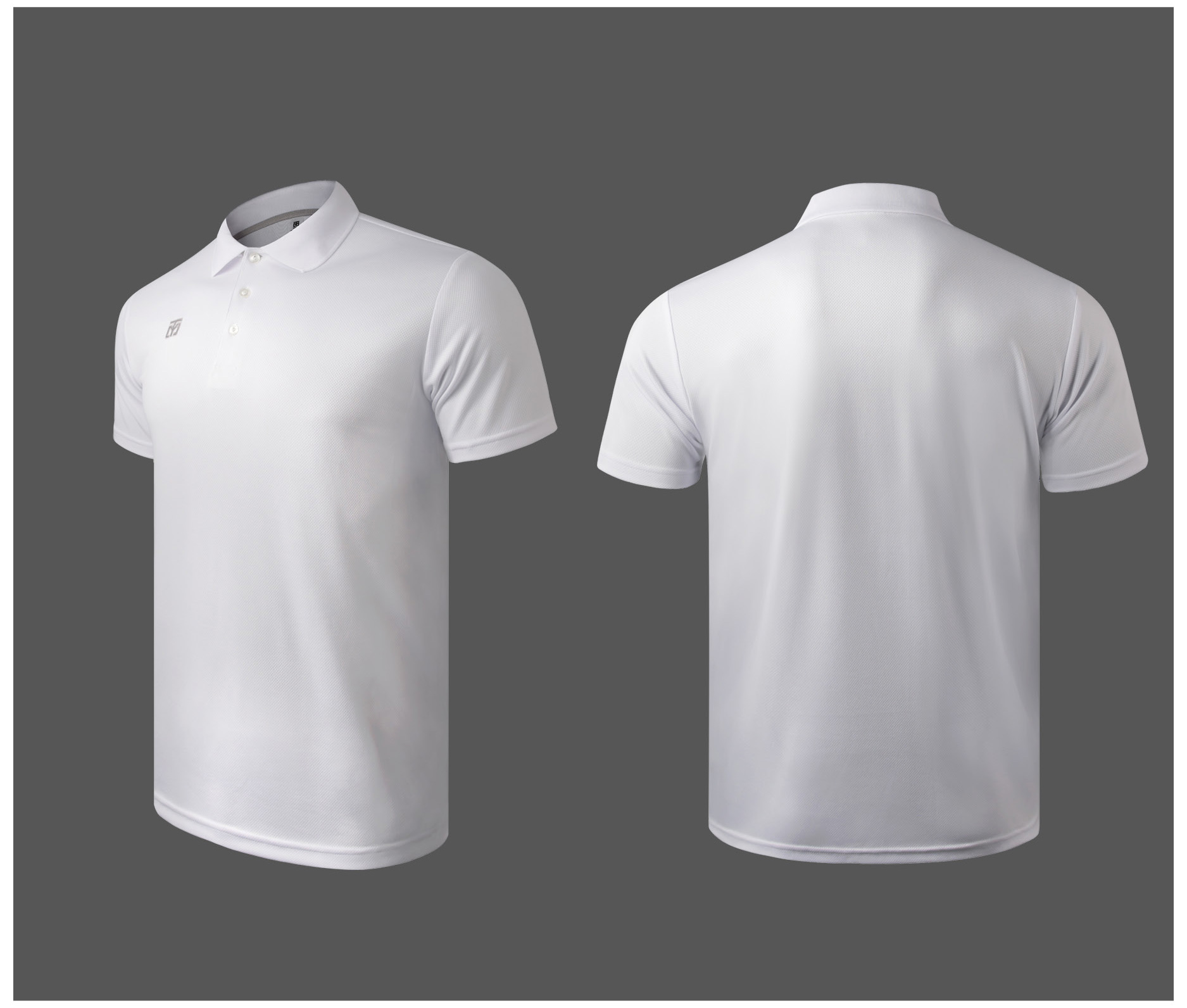 MOOTO Dri Fit Polo Shirt White Best Martial Arts MOOTO USA