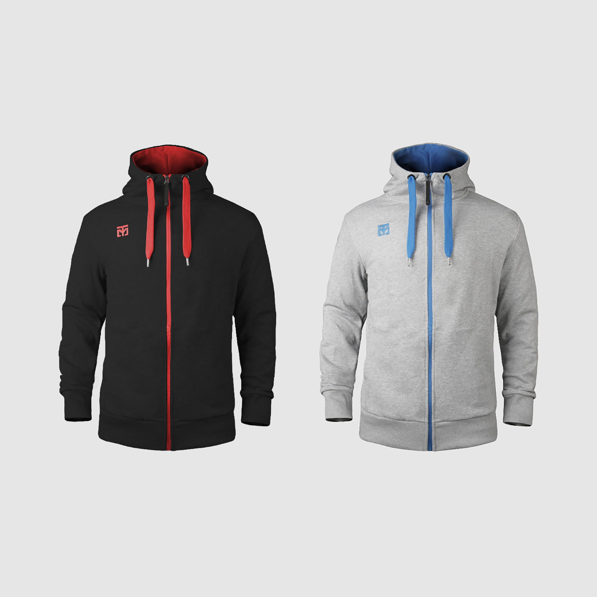 大特価 MOOTO Arts Martial Best - Grey) (Black, Hoodie Zip-Up トップス
